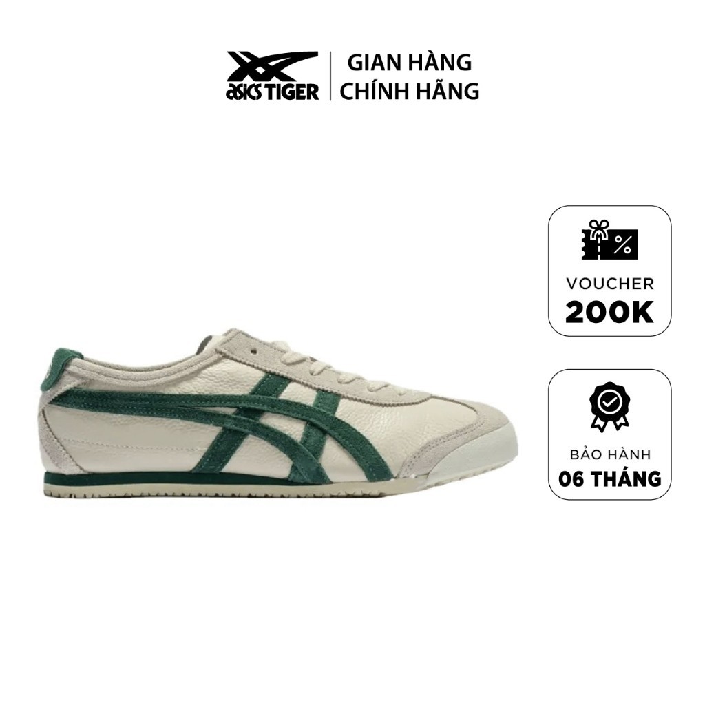 | AUTHENTIC | Giày Onitsuka Tiger Mexico 66 Green W '20221183-A360'