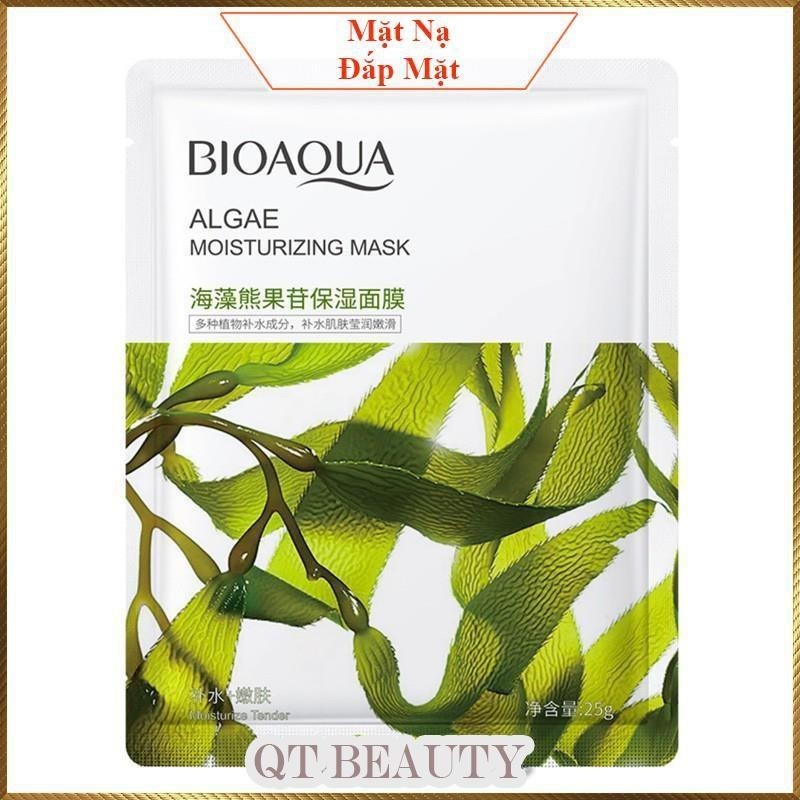 Mặt nạ Rong Biển Bioaqua Algae Mask khoá ẩm ngừa khô trẻ hoá làn da BAM2