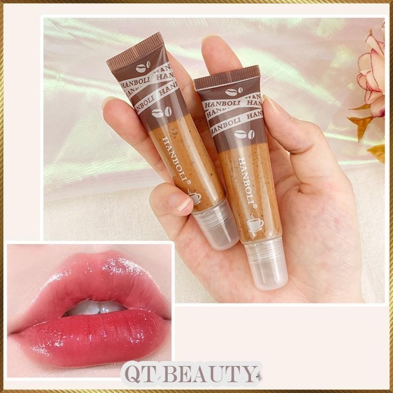 Tẩy tế bào chết Môi Hanboli CoffeeMoisturizing Lip Scrub dưỡng ẩm và căng bóng môi HCS3