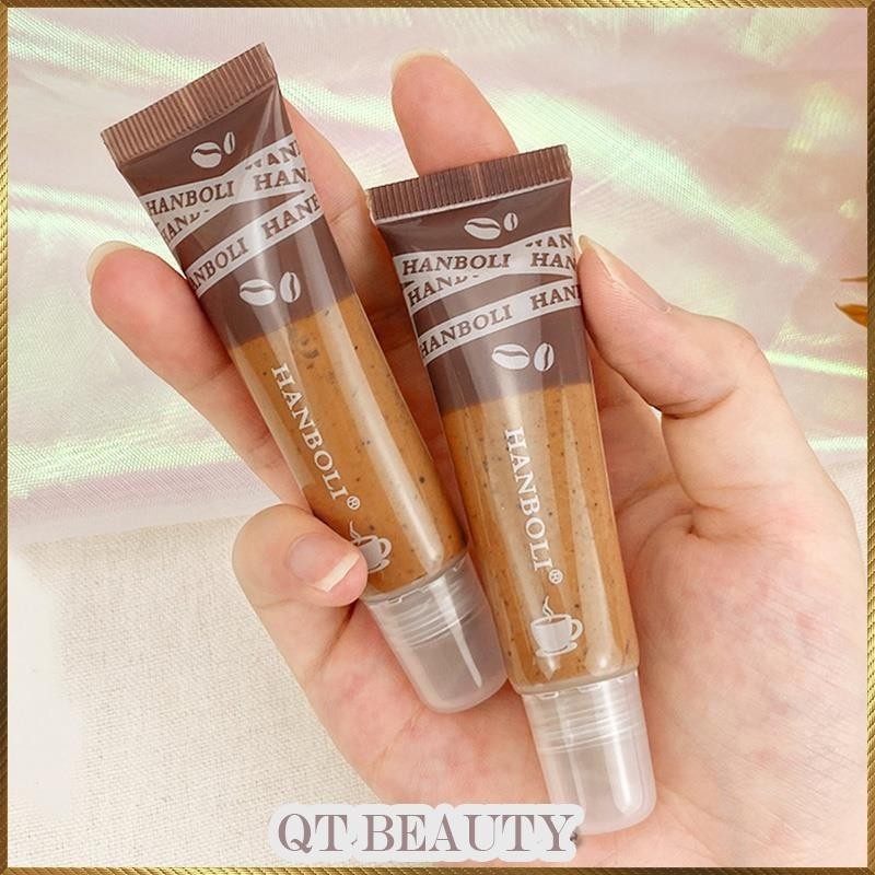 Tẩy tế bào chết Môi Hanboli CoffeeMoisturizing Lip Scrub dưỡng ẩm và căng bóng môi HCS3