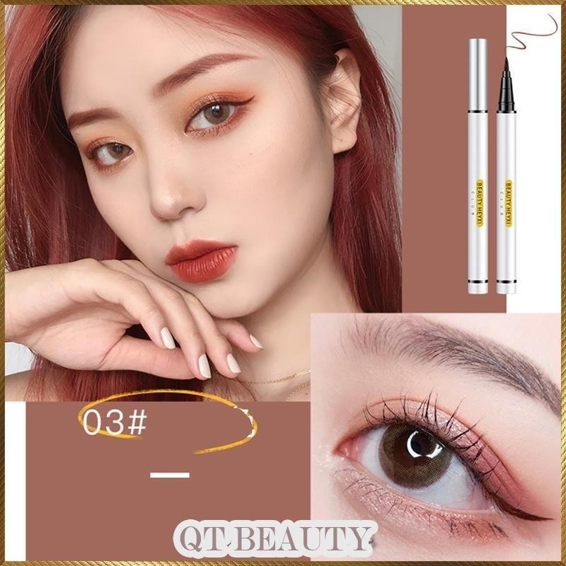 Bút kẻ mắt Beauty Heyxi Club Eyeliner nhanh khô không thấm nước HE02