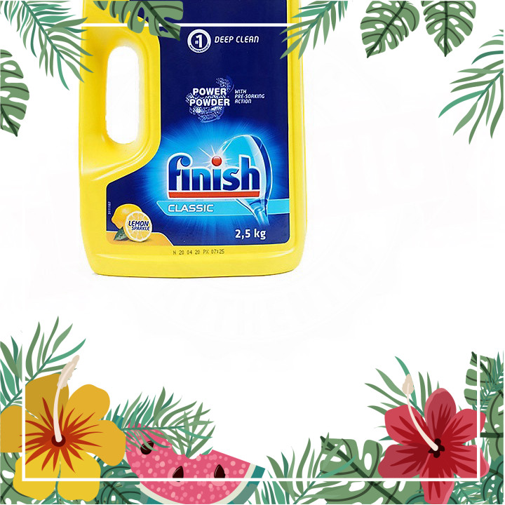 (Giá tốt nhất) sỉ Bột rửa chén Finish Classic 2.5kg [có tách lẻ]