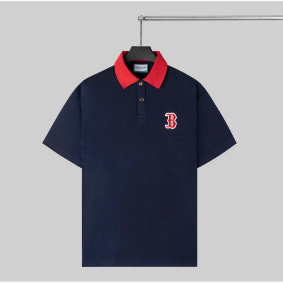 Aó Polo The Bad God Classic Navy - Áo Polo The Bad God Logo Thêu Chất Poly Hàng Đẹp Form Chuẩn Hottrend 202