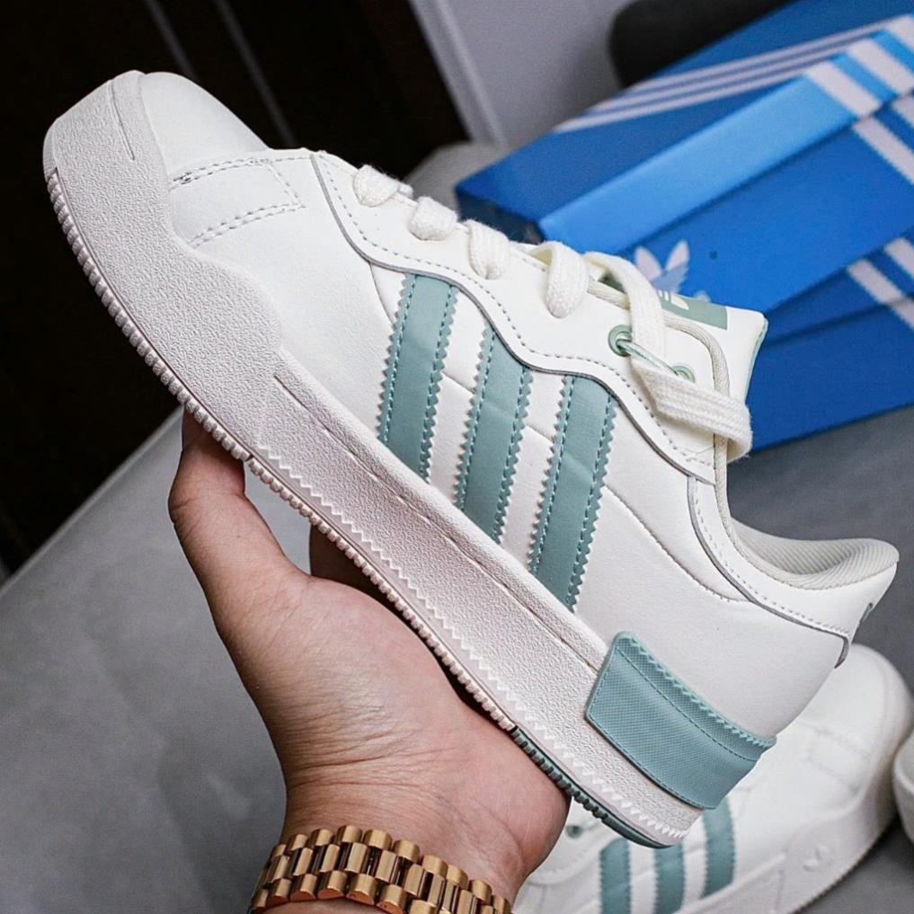 Giày Thể Thao Original Adidas_WMNS Rey Galle Chalk White Hazy Green,Adidas Sò Bản Mới Xanh Mint Blue | BigBuy360 - bigbuy360.vn