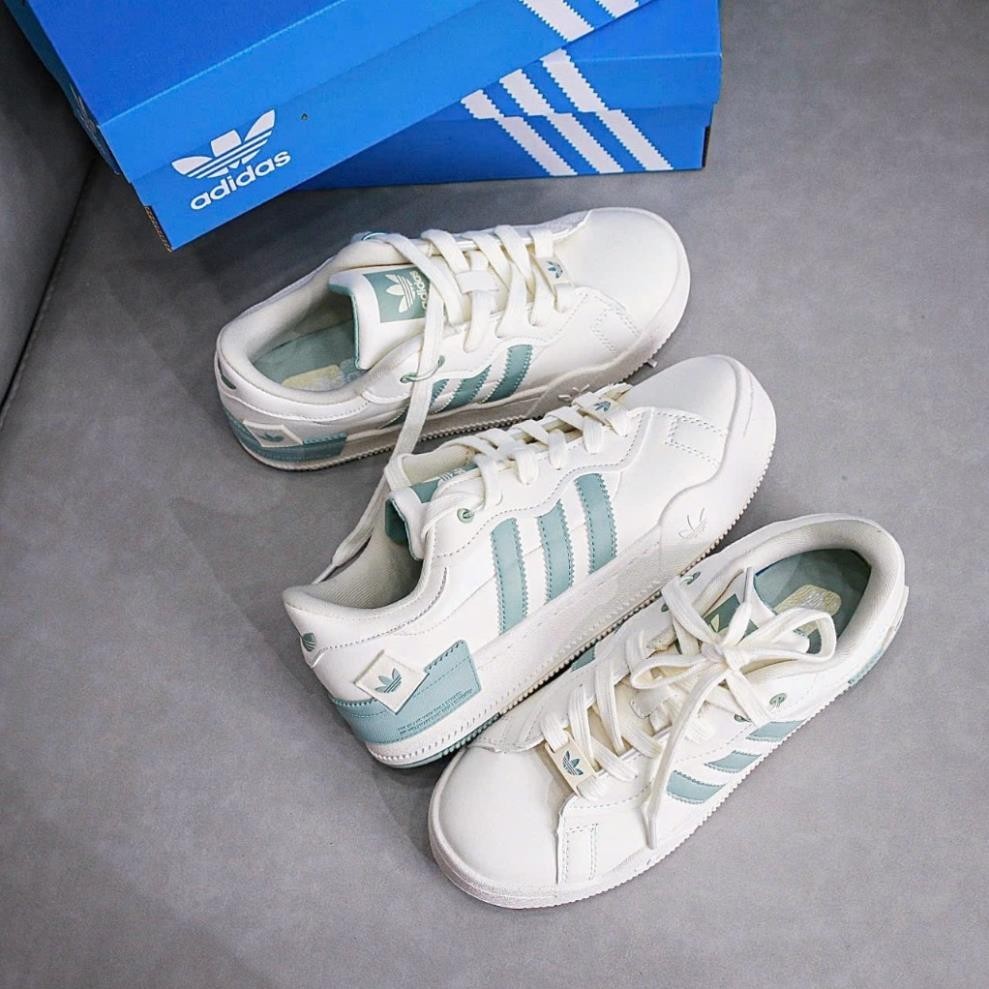 Giày Thể Thao Original Adidas_WMNS Rey Galle Chalk White Hazy Green,Adidas Sò Bản Mới Xanh Mint Blue | BigBuy360 - bigbuy360.vn