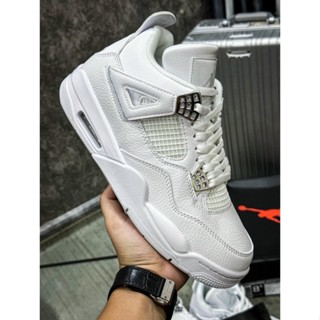 Sneaker Thể Thao Jordan 4 Trắng Full – Giày_Nike Air Jordan 4 Retro Pure Money Siêu Cấp