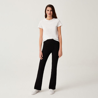 OVS - Quần Jeans nữ-Fargo Flare Black 1683110-1683110