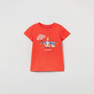 OVS - Áo Thun Bé Gái-T-Shirt W/Print Deep Cora 1790473-1790501