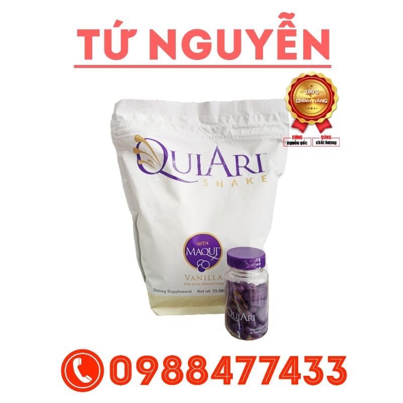 Quiari Shake và Quiari Energy bộ đôi hỗ trợ giảm cân