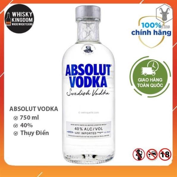 VODKA ABSOLUT 700ml làm nguyên liệu pha chế - Felino