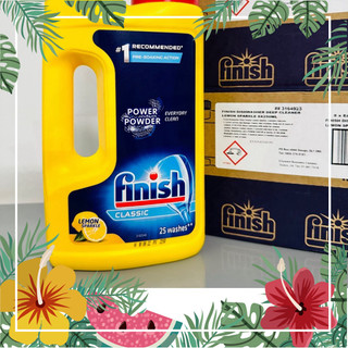 Bột rửa chén bát hương chanh Finish 2,5kg Nhập Khẩu Chính hãng