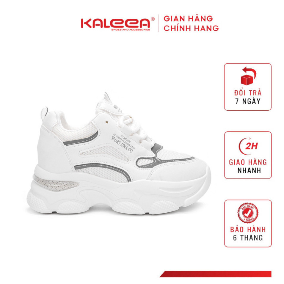 Giày Thể Thao Nữ Độn Đế Hack Dáng Cao 6p KALEEA - T113