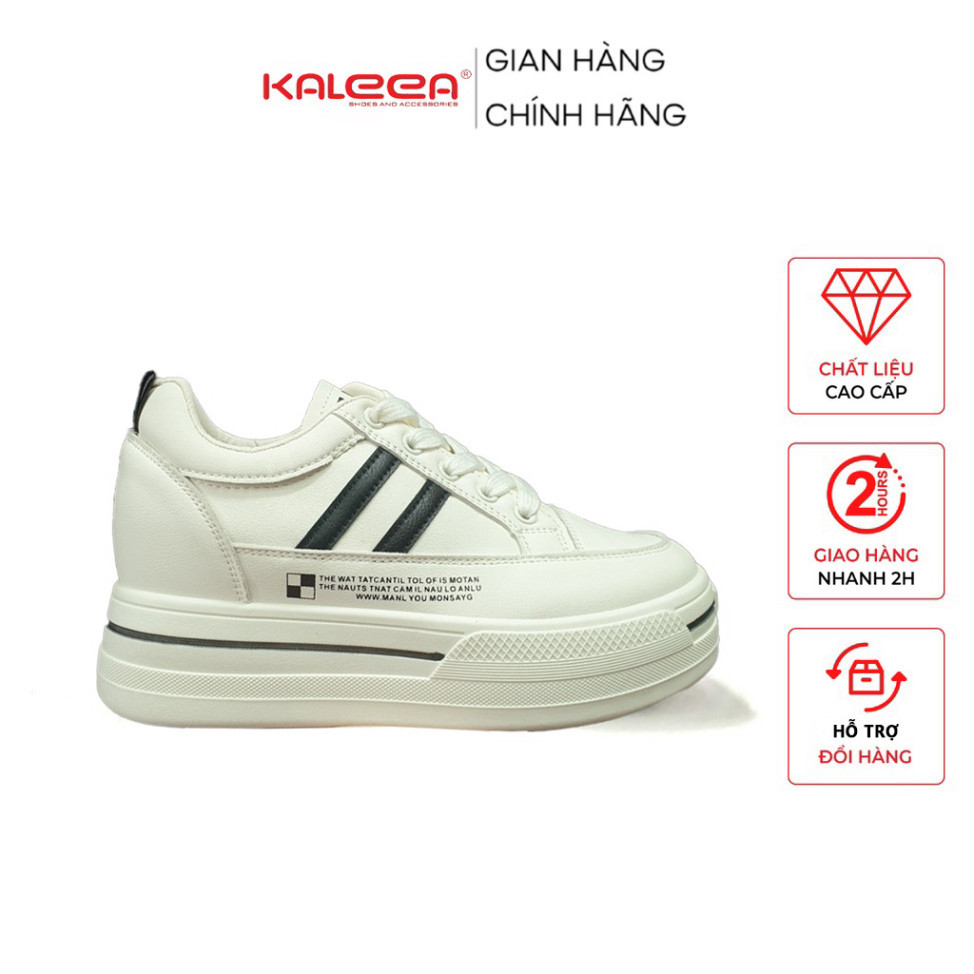 Giày Thể Thao Nữ Độn Đế Kaleea T88 Đế Cao 7p