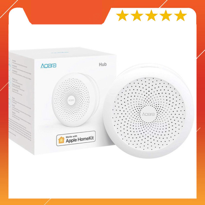 Aqara Hub M1S/ M1S GEN 2 bản Quốc Tế HM1S-G01 - Bộ Trung Tâm Zigbee 3.0, Có Đèn và Loa Báo Động, Tươ