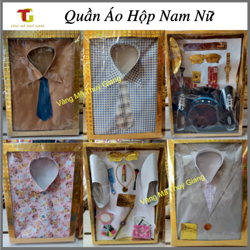 Quần Áo Hộp Nam Nữ - Vàng Mã - Tiệm Dép Cao Cấp