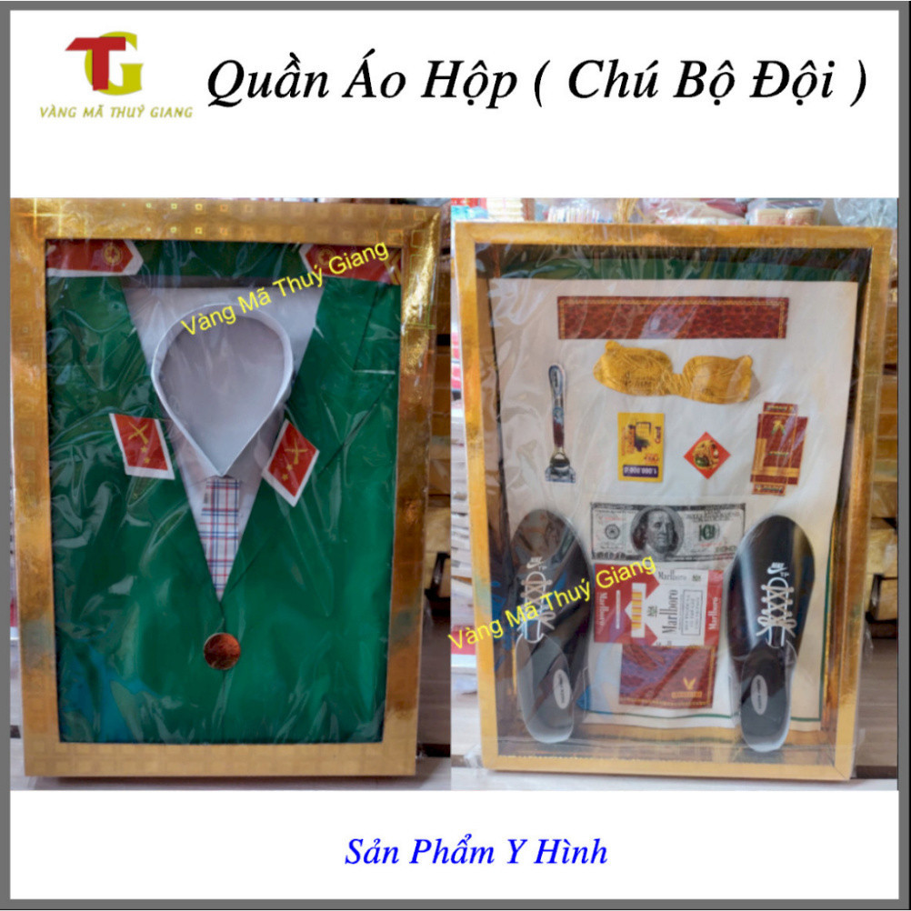 Quần Áo Hộp ( Bộ Đội ) - Vàng Mã - Tiệm Dép Cao Cấp