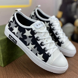 Giày Amiri Ngôi Sao Da Phom Canvas Giày thể thao sneaker nam nữ amiri canvas thêu ngôi sao cô đơn