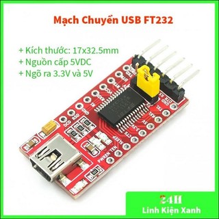 Mạch chuyển usb uart ttl ft232 | ft232rl