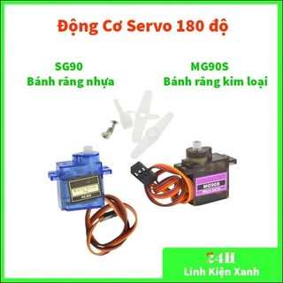 Động cơ servo sg90 mg90s góc quay 180 độ