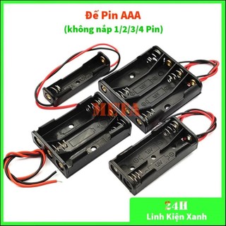 Đế pin aaa không nắp 1/2/3/4 pin - đế 1 pin aaa, đế 2 pin aaa, đế 3 pin aaa, đế 4 pin aaa pin - pin con thỏ loại bé 1.5v