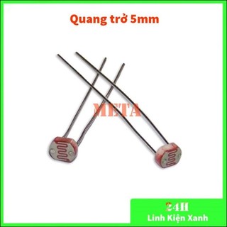 Quang trở 5mm - Cảm biến ánh sáng