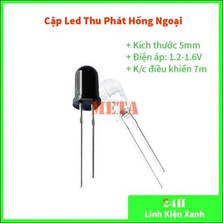 Cặp led thu phát hồng ngoại 5mm