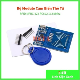Full bộ module cảm biến thẻ từ rfid mfrc-522 rc522 13.56mhz