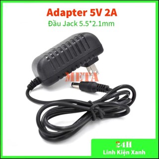 Nguồn adapter 5v 2a đầu jack 5.5*2.1mm - bộ nguồn chuyển đổi 5v 2a