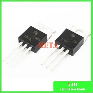 Transistor công suất npn tip41-to220 6a/100v ngược - transistor công suất pnp tip42-to220 6a/100v thuận