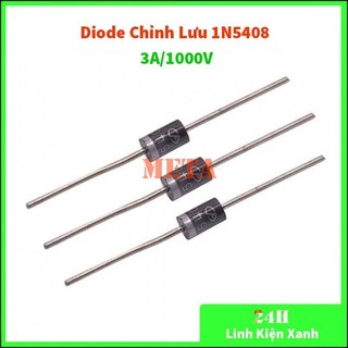 1n5408 - diode chỉnh lưu 3a/1000v in5408 chân cắm dip 5408
