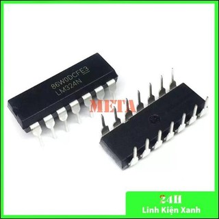 Lm324 dip 14 - ic khuếch đại thuật toán