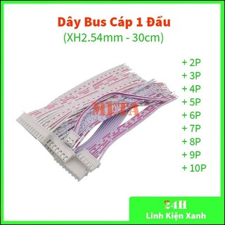 Dây bus cáp kết nối xh2.54mm 1 đầu dài 30cm 2p-10p