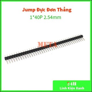 Jump đực đơn thẳng 2.54mm 1*40p