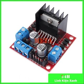 Module l298 mạch cầu h điều khiển động cơ dc l298n