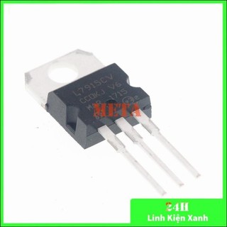 Ic ổn áp nguồn 15v 7915 l7915 l7915cv lm7915 7915cv 1.5a to-220 chân cắm