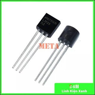 Ic cảm biến nhiệt độ lm35 - khoảng đo -55 đến 150 độ