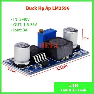 Mạch hạ áp lm2596 buck dc-dc 3a