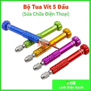 Tô vít sửa điện thoại 5 đầu tháo ốc đa năng, tua vít 5 đầu sửa điện thoại cao cấp