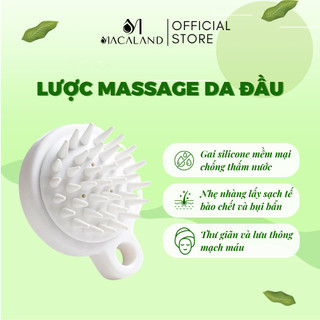 Lược gội đầu Macaland làm sạch da đầu hiệu quả