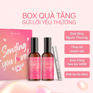  Combo Xịt giữ nếp tóc và Body Mist xịt thơm body hương Deorling MACALAND 100ml Phiên bản giới hạn