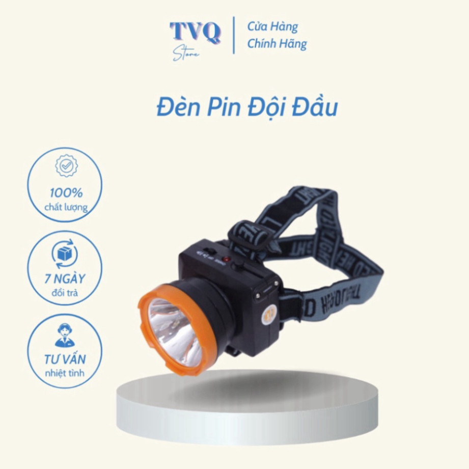 {Giá Sốc} Đèn Pin Đội Đầu Siêu Sáng Kèm Sạc Chống Nước An Toàn Sử Dụng (GVQ.Store)