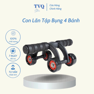 {Giá Sốc} Con Lăn Tập Bụng 4 Bánh GVQ Store Thiết Kế Cao Cấp Tại Nhà Dễ Dàng Sử Dụng