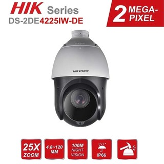 Camera ip speed dome 2mp hikvision ds-2de4225iw-de zoom quang 25x, poe và khe thẻ nhớ - hàng chính hãng