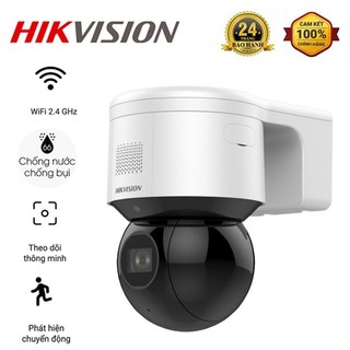 Camera ip wifi speed dome 4mp 2k colorvu hikvision ds-2de3a404iw-de/w đàm thoại 2 chiều, màu ban đêm - chính hãng