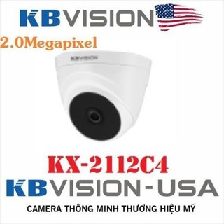 Camera tvi 4 in 1 kbvision kx-2112c4 2.0mp hồng ngoại 20m - hàng chính hãng