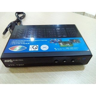 Đầu thu truyền hình kỷ thuật số mặt đất dvb t2 vtc t201 mẫu mới đầy đủ phụ kiện đi kèm