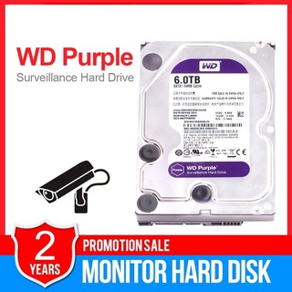 Ổ cứng western 6tb wd63puru wd purple surveilance - hàng chính hãng nat