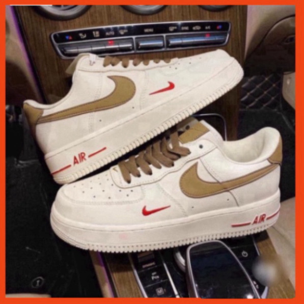 5555 Giày Thể thao A.F1_Nike Vệt Nâu , Giày Sneaker Nam Nữ Hàng SC 1:1. 6666