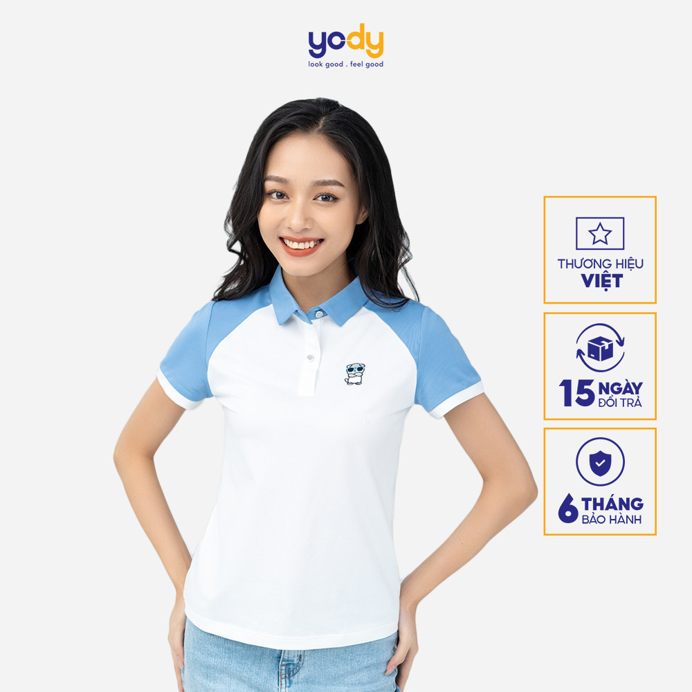 Áo polo nữ Airymax YODY vải mềm mại, thông thoáng siêu nhẹ thời trang nữ công sở APN5422