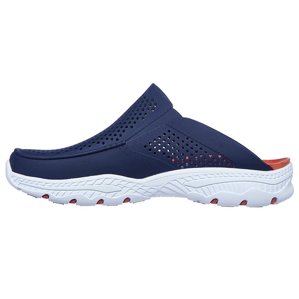 Skechers Nam Dép Bít Mũi Đi Học, Đi Làm Foamies Creston Ultra - 243100-NVY (Skechers_Live)